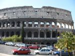Accessible image of the Roman Colosseum representing academic excellence and honors education.