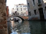 Honors Program students exploring Venice, Italy, on an educational trip.