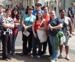 Group of diverse students participating in the Honors Program at Pensacola State College.
