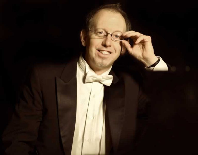 Richard Cionco performing at Pensacola State College Kamerman Piano Series.