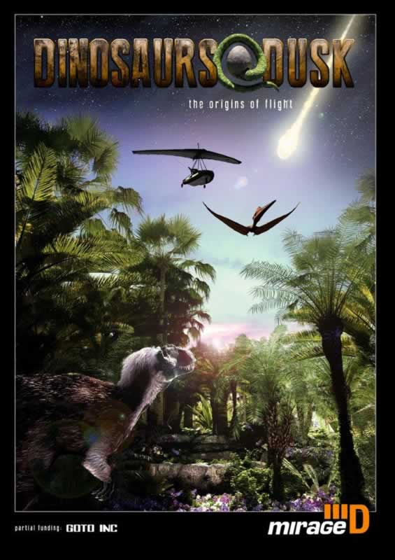 Origins of Flight - PSC Planetarium show about prehistoric flying reptiles and dinosaurs.
