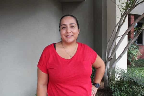 Accessible education advocate Venessa Castor, a Pensacola State College sophomore, promotes inclusiv.