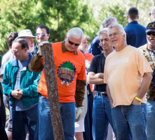Lumberjack Festival at PSC Milton campus featuring family fun and community engagement.