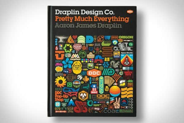 Aaron Draplin presents a lecture on graphic design at Pensacola State College.