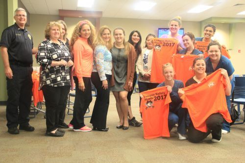Accessible safety awareness event promoting campus security and student well-being.