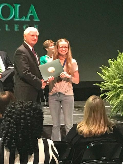 Honoring top students at Pensacola State College for academic achievement and leadership.