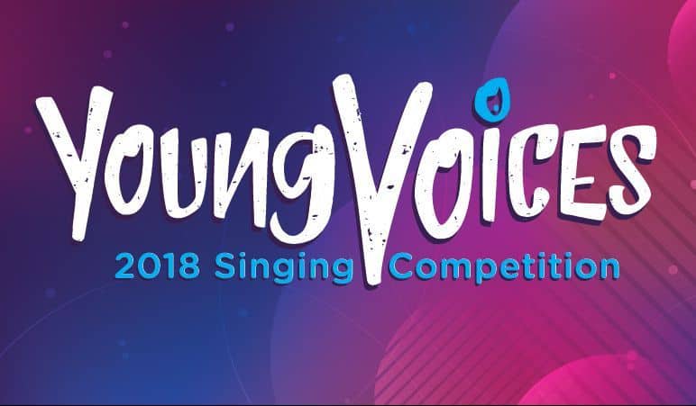 Young Voices 2018 singing contest hosted by Pensacola Choral Society, showcasing talented youth sing.