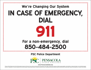 Emergency call system upgrade at Pensacola State College Police Department.