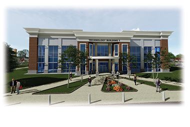 Groundbreaking ceremony for Pensacola State College's new East Wing of STEM building.