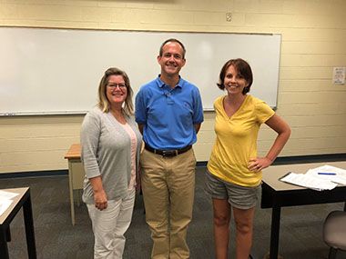 Dedicated educators participating in Florida Master Teacher Seminar at Pensacola State College.