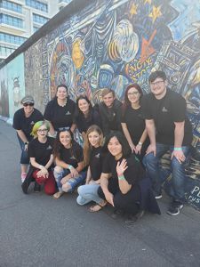 Robinson Honors students exploring Central Europe during a cultural trip.