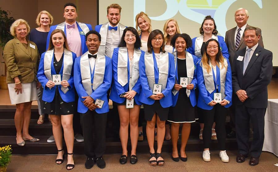 Highly motivated students honored for academic excellence and leadership at Pensacola State College.