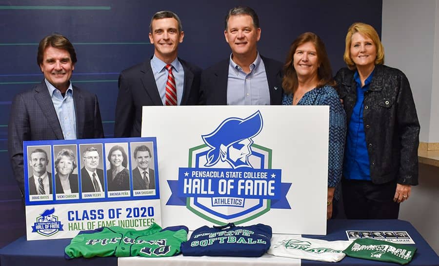 decorative image of HallOfFame2020-PressCon_900 , Five honorees to be inducted into PSC&rsquo;s 2020 Athletics Hall of Fame 2019-12-05 08:46:20