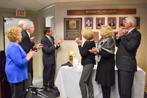 Celebrating Dona and Milton Usry's induction into the Pensacola State Hall of Honor.