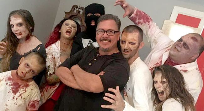 Underground FX Lab hosts Halloween-themed special effects makeup class at Pensacola State College.