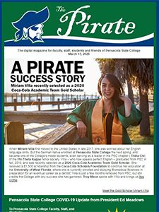 Pensacola State College student success story featuring Minerva Villa, highlighting academic achieve.