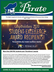 Honoring top students at Pensacola State College for academic achievement and leadership.