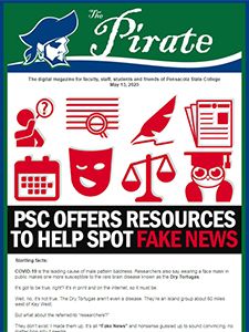 Accessible image showing college resources for students at Pensacola State College.