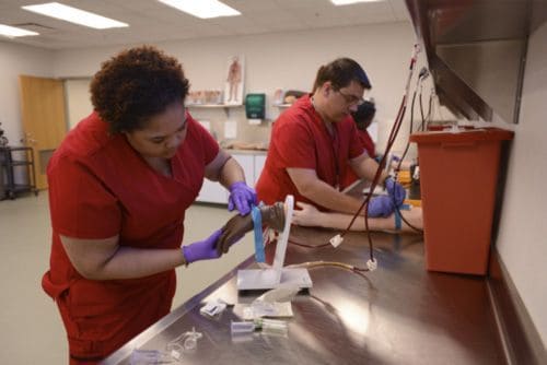 Healthcare vocational certificate program at PSC for quick career entry.