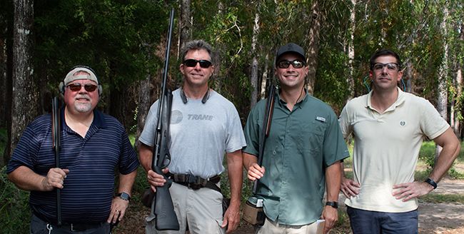 Outdoor shooting event at Santa Rosa Shooting Center for the 2020 Day of Clays on October 3.