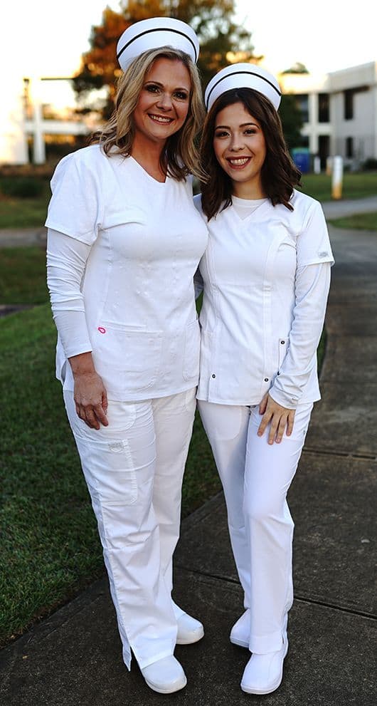 decorative image of mom-daughter-nurses2 , Mom and Daughter find inspiration in each other as they finish PSC Nursing program 2020-11-20 08:53:14