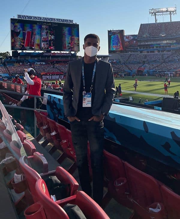 Super Bowl LV halftime performer at Raymond James Stadium, Pensacola State College alumnus.