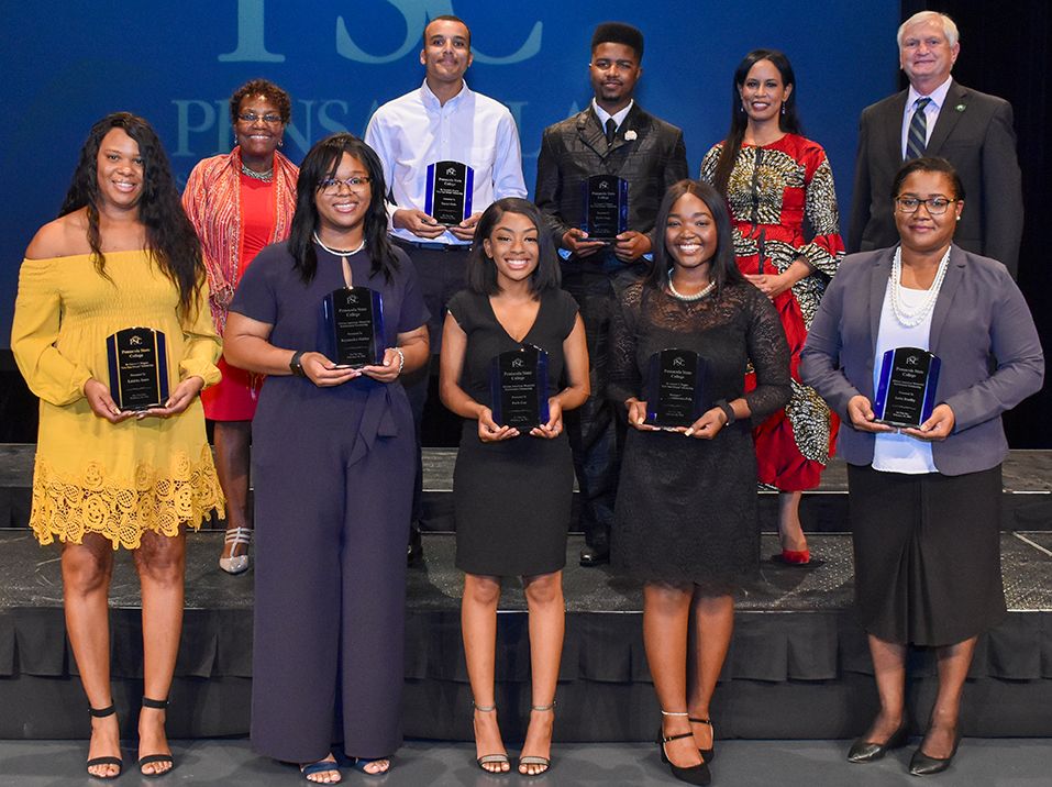 decorative image of recipients_nomasks , 11 PSC students awarded African-American Memorial Endowment, Wiggins scholarships 2021-03-04 09:28:19