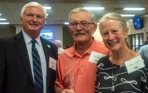 Celebration of college donors and culinary program at Pensacola State College Garde Manger event.