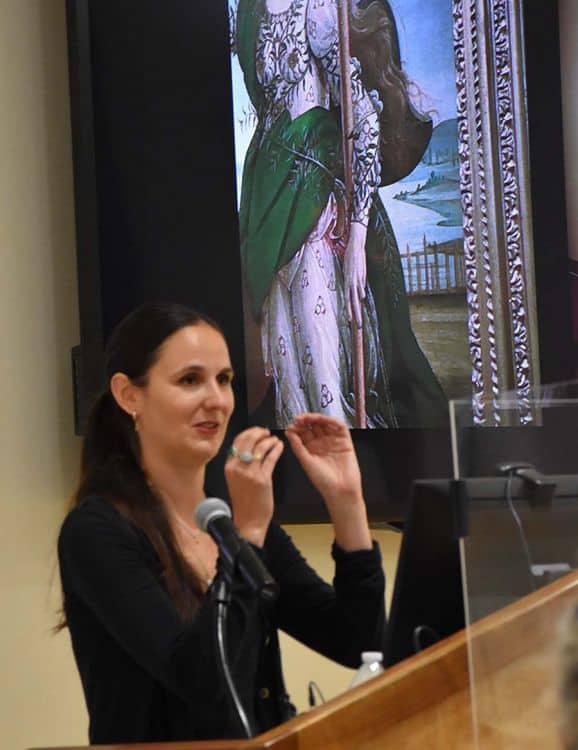 decorative image of lectureshot , Mobile artist Lauren Woods discusses &lsquo;mythic time,&rsquo; ballet and even Einstein at PSC Artist Lecture 2021-09-08 11:07:22