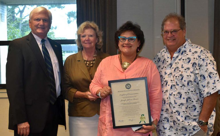 Dedicated SkillsUSA adviser Jennifer Ponson recognized for decades of leadership at Pensacola State.