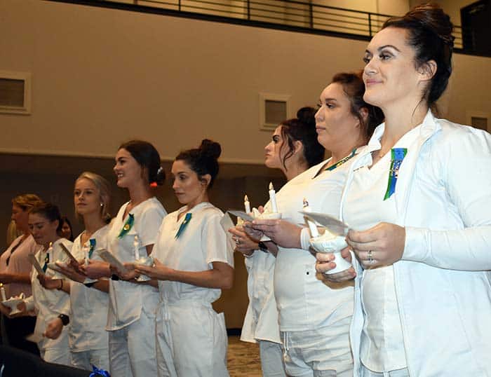 decorative image of 2021newnurses2 , Nearly 90 new nurses are pinned at PSC&rsquo;s Fall 2021 Pinning Ceremony 2021-12-14 15:38:47