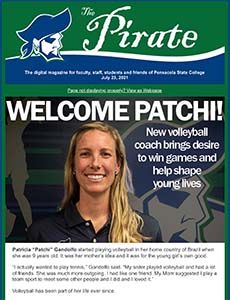 Welcoming Patchi to Volleyball Team.