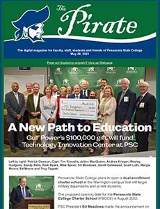 Gulf Power's $100,000 gift supports PSC technology innovation.