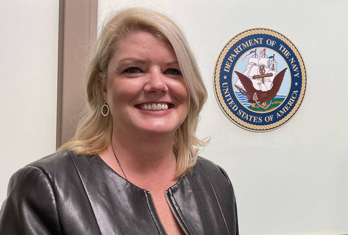 Navy veteran Tanya Brashers, now serving as PSC Veterans Success program coordinator, supports stude.