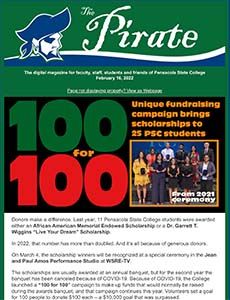 Scholarship fundraising event for Pensacola State College students.