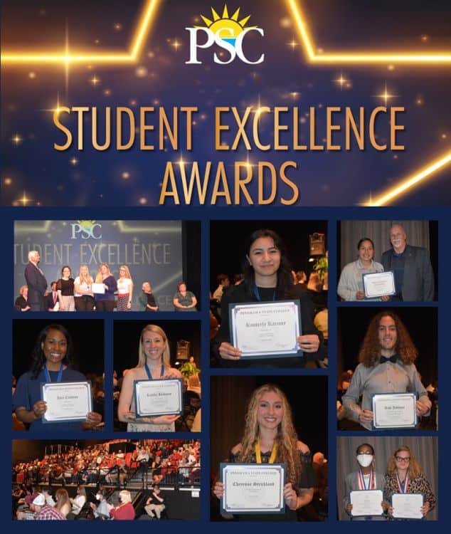 decorative image of Student-Excellence-Awards-recap , Student Excellence Awards Ceremony honors PSC&rsquo;s best and most dedicated students 2022-04-21 12:02:43
