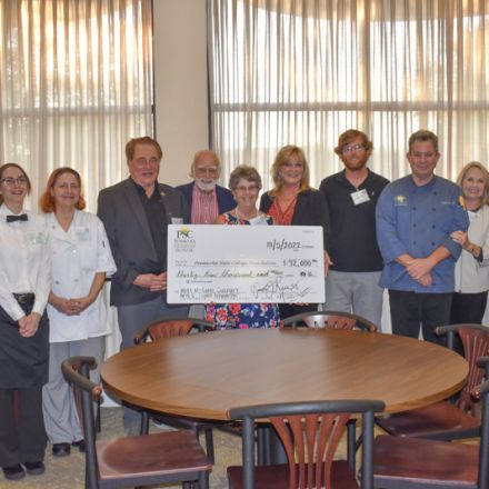 Molly McGuire scholarship principal surpasses $500,000 at Pensacola State College.