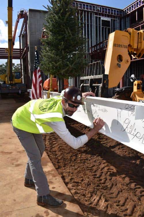 decorative image of last-beam-2 , &lsquo;Topping Off&rsquo; ceremony celebrates Phase II building milestone 2022-12-08 12:06:45