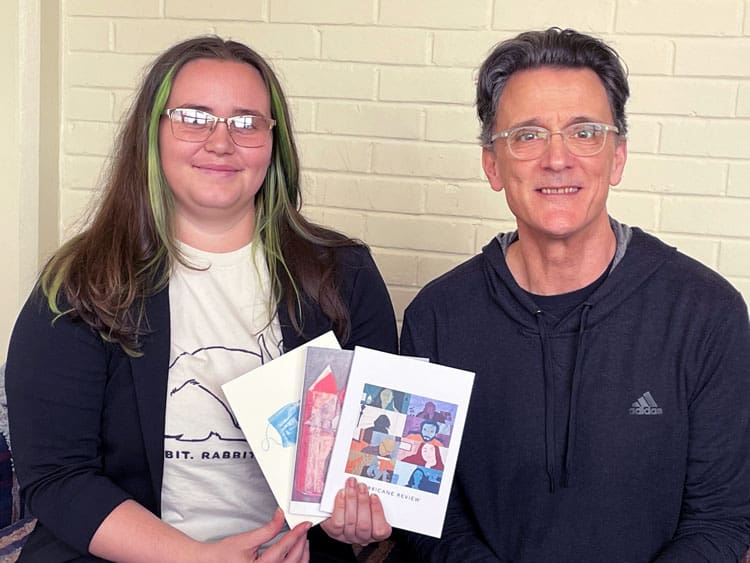 PSC English Department marks two decades of Hurricane Review international literary anthology.