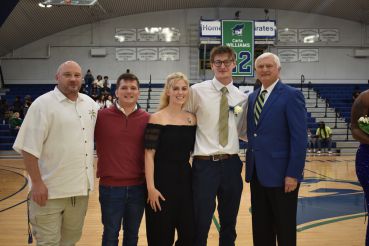PSC nursing students crowned Homecoming Queen and King 2023.