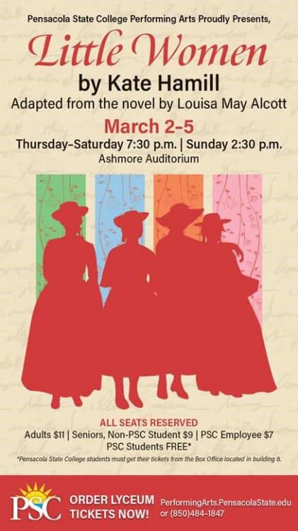 decorative image of little-women , PSC Performing Arts brings &lsquo;Little Women&rsquo; to Ashmore Auditorium 2023-03-02 15:22:08