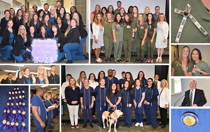 Highly skilled healthcare students in physical therapy and veterinary technology programs at Pensaco.