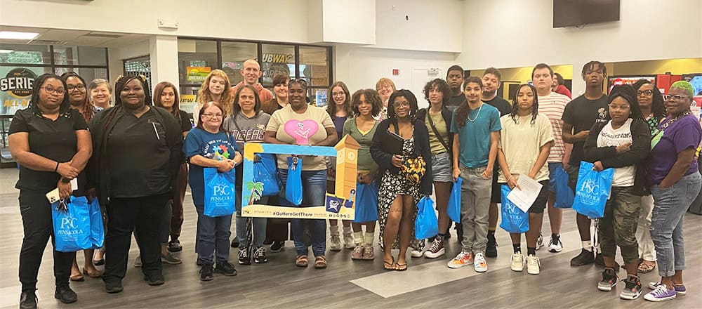 New Student Orientation and Fall 2023 Registration at Pensacola State College.
