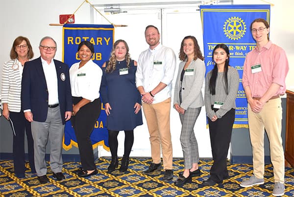 Rotary Club of Pensacola supports higher education with scholarships at Pensacola State College.