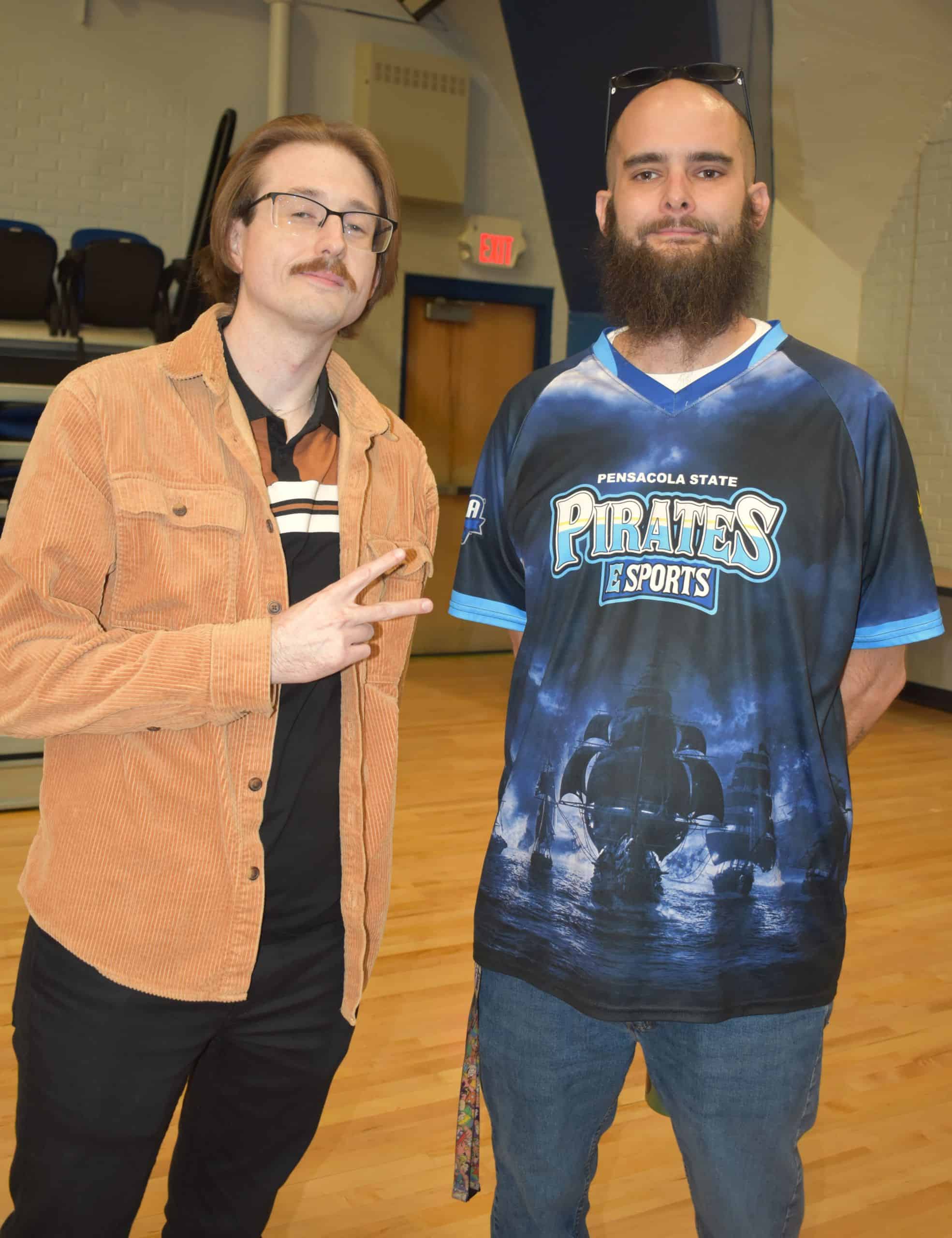Pensacola State College eSports team celebrating victory at NJCAAE Call of Duty Warzone championship.