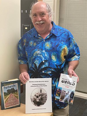 Brian Rucker, a distinguished higher education professional, showcases his published works on commun.