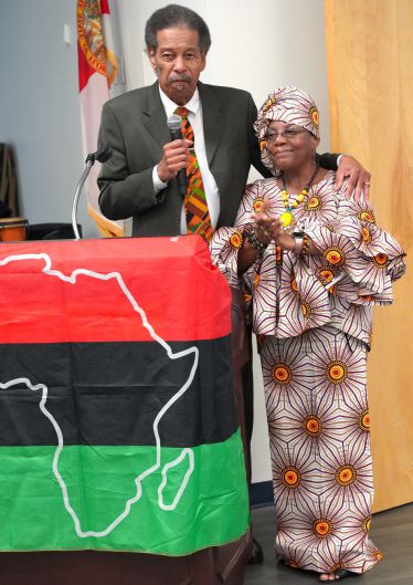 African American leaders at PSC Black History Month event.