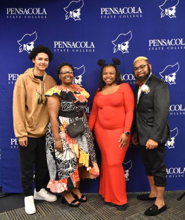 Celebrating diversity and academic achievement at Pensacola State College.