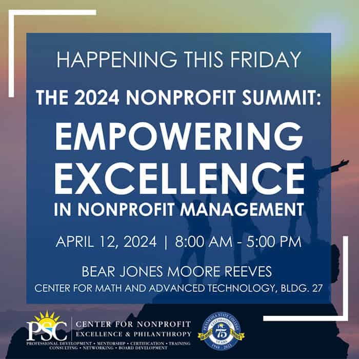 Accessible image showcasing nonprofit leadership event.