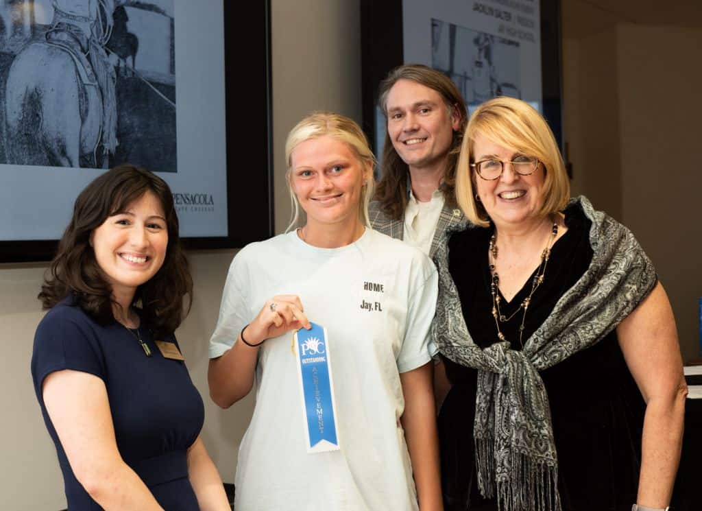 decorative image of Jacklyn-Salter-Outstanding-Achievement-Award , Area high school artists honored at annual Pensacola State exhibit 2024-07-09 11:27:33